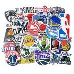 Basketball Team Vinyl Decals - 31 Stickers Pack