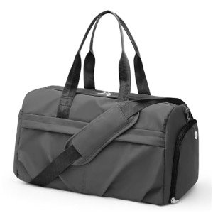 Waterproof Gym Duffel Bag with Shoe Compartment