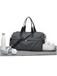 Waterproof Gym Duffel Bag with Shoe Compartment