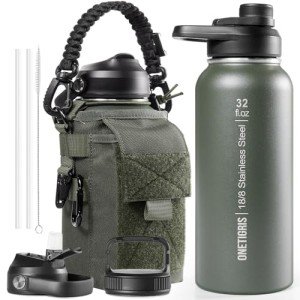 OneTigris 32 oz Tactical Insulated Water Bottle