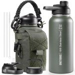 OneTigris 32 oz Tactical Insulated Water Bottle