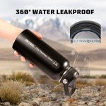 OneTigris 32 oz Tactical Insulated Water Bottle