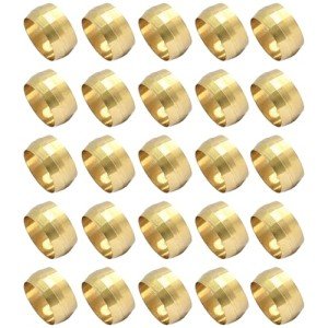 30 Pcs Brass Compression Fitting for Home Gym