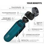 720°DGREE 1L BPA-Free Water Bottle - Leakproof & Reusable