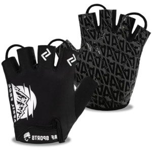 Aprilfrog Half Finger Cycling Gloves with Gel Pads