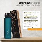 720°DGREE 1L BPA-Free Water Bottle - Leakproof & Reusable