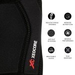 XEOCORE 7mm Knee Sleeves for Weightlifting and Squats