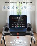 ATEEDGE Incline Treadmill with Bluetooth and 300 lb Capacity