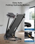 ATEEDGE Incline Treadmill with Bluetooth and 300 lb Capacity