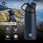 Stainless Steel Sports Water Bottle with Magnetic Lid