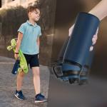 Stainless Steel Sports Water Bottle with Magnetic Lid