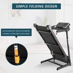 BTM Motorized Folding Treadmill with MP3 & USB