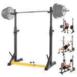 Arlopu Adjustable Multi-Function Squat and Dumbbell Rack