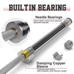 7ft Olympic Barbell for Weightlifting and Strength Training