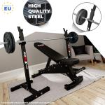 K-Sport Adjustable Barbell Squat Rack & Bench