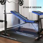 HOMCOM Multi-Function Adjustable Weight Bench