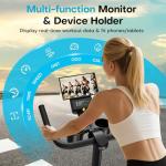 Adjustable Magnetic Resistance Spin Bike with App