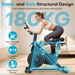 Adjustable Magnetic Resistance Spin Bike with App