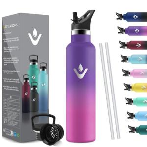 HoneyHolly 1000 ML Stainless Steel Thermal Water Bottle