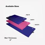 Premium 4x8 Ft Fitness Mat for Home Workouts