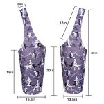 BagYG Yoga Mat Carrier with Pockets - Purple Camo