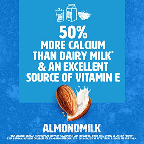 Silk Unsweetened Vanilla Almond Milk, 192 FL OZ