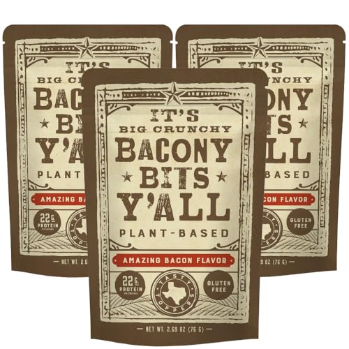 Plant-Based Crunchy Bacon Bits | Gluten-Free Snack