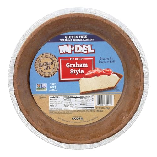 Mi-Del Gluten-Free Graham Style Pie Crust 12 Oz