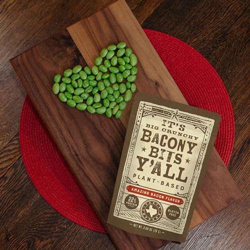 Plant-Based Crunchy Bacon Bits | Gluten-Free Snack