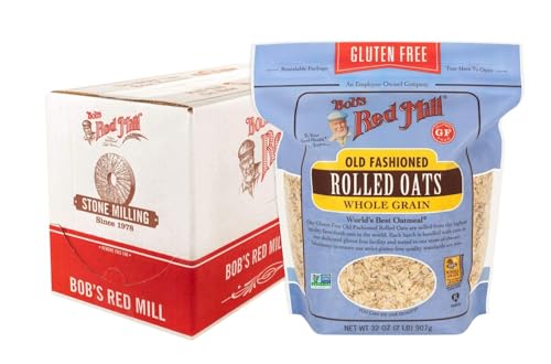 Bob's Red Mill Gluten-Free Rolled Oats, 4 Pack