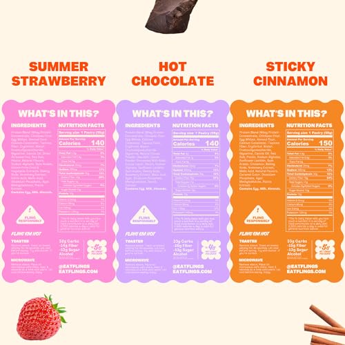 High Protein Gluten-Free Toaster Pastries Variety Pack