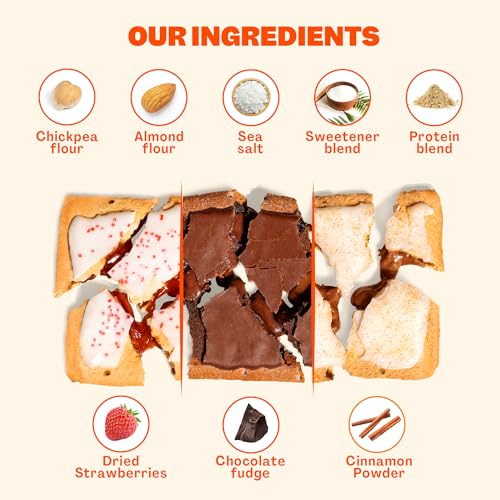 High Protein Gluten-Free Toaster Pastries Variety Pack