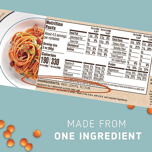 Red Lentil Spaghetti & Penne Pasta Variety Pack
