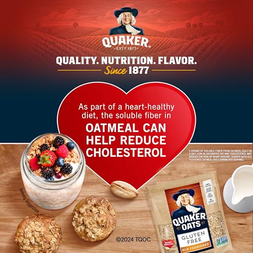 Gluten-Free Oats, Resealable 24oz Bags (4-Pack)