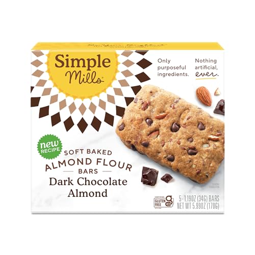 Dark Chocolate Almond Soft Baked Bars, 5.99 Oz