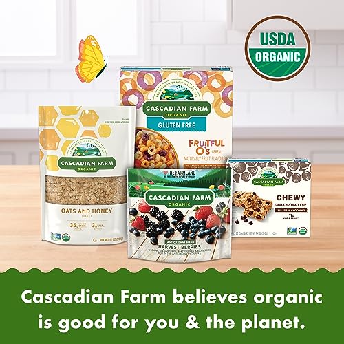Organic Berry Vanilla Puff Cereal - 12 Pack