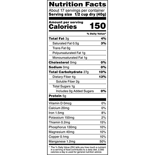 Gluten-Free Oats, Resealable 24oz Bags (4-Pack)