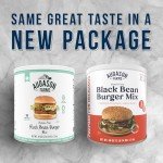 Augason Farms Gluten-Free Black Bean Burger, 2 lbs