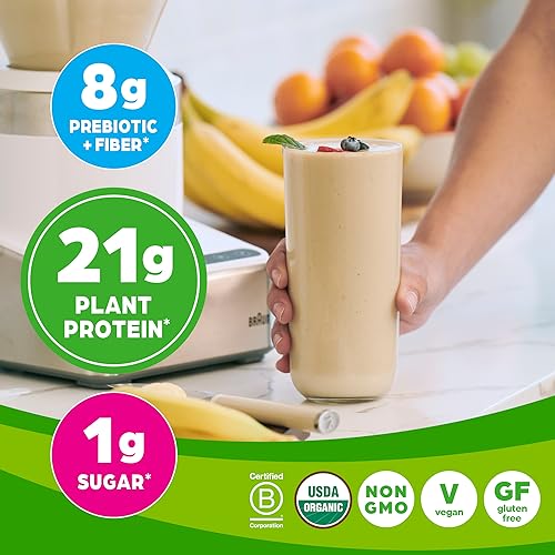 Orgain Vegan Protein Powder with Superfoods - Vanilla Bean