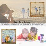 Hidden Gun Storage Picture Frame and Shelf