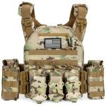 Adjustable Lightweight Tactical Vest for Men