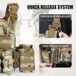 Adjustable Lightweight Tactical Vest for Men