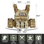 Adjustable Lightweight Tactical Vest for Men
