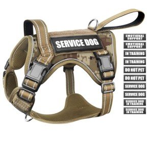 WINSEE No-Pull Tactical Dog Harness with Handle