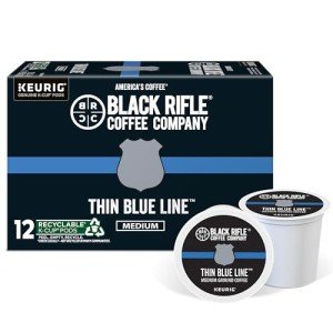 Thin Blue Line Medium Roast K-Cups, 12 Count