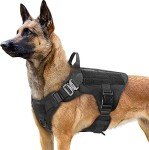 rabbitgoo Heavy Duty Tactical Dog Harness, XL