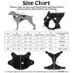 rabbitgoo Heavy Duty Tactical Dog Harness, XL