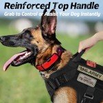 rabbitgoo Heavy Duty Tactical Dog Harness, XL