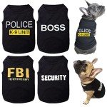 4-Pack Cool Dog Shirts for Summer Fun