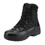 NORTIV 8 Men's Tactical Side Zipper Combat Boots